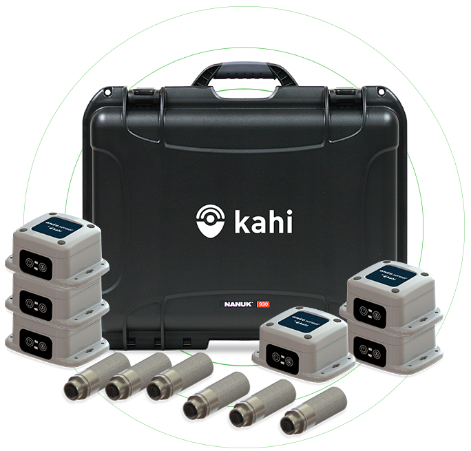 kahi enviro sensors, probes, and nanuk case